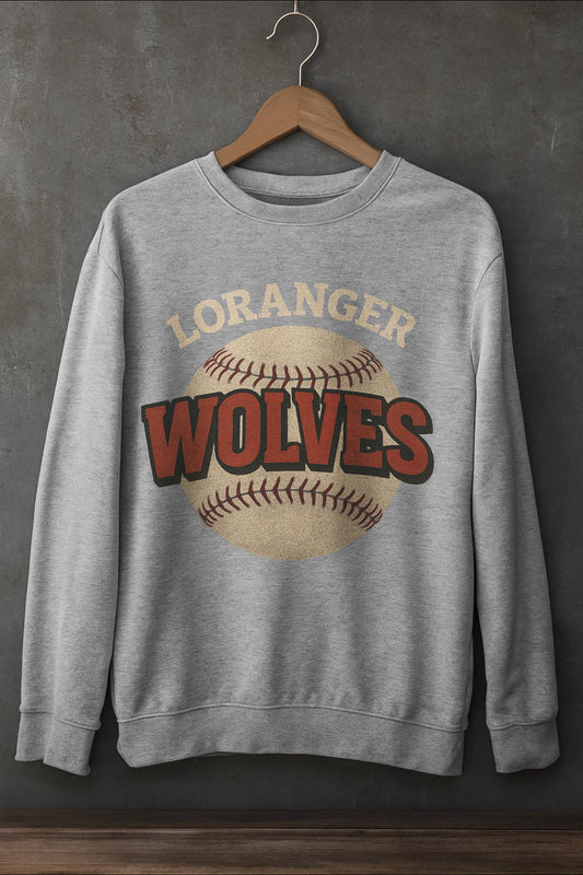 Loranger Wolves Baseball Sweatshirt