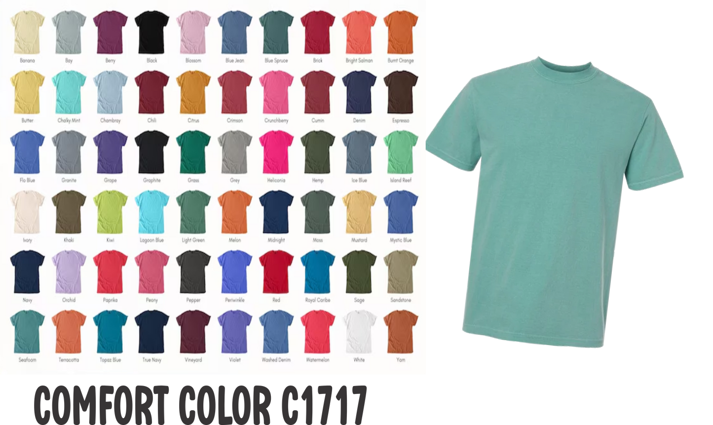 Custom Comfort Colors short sleeve T-Shirt