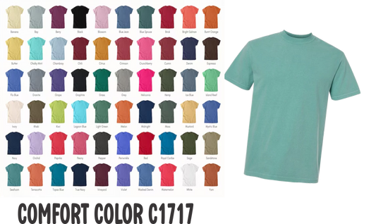 Custom Comfort Colors short sleeve T-Shirt